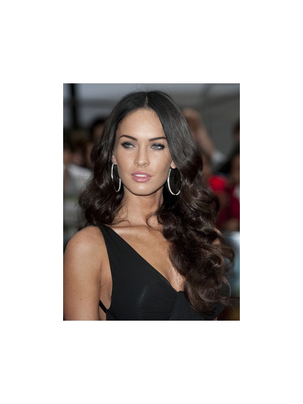 Megan Fox Wavy Celebrity Glueless Full Lace Wigs | www