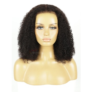 Real Glueless Wear&Go 9X6 HD Lace Wig Kinky Curly Hair with Curly Edges [PCW18]