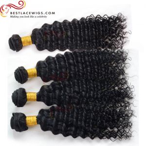 4Pcs/Lot Water Wave Virgin Indian Hair Weaves Extensions [BS184]