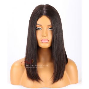 14'' 180% Silky Straight Silk Top Jewish Wigs High Quality Brazilian Virgin Hair [CWS14]
