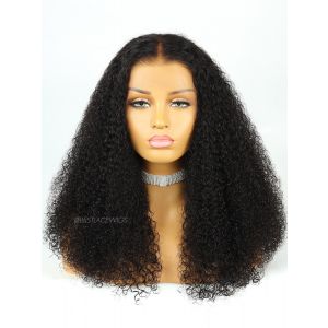 Glueless 6'' Part HD Lace Wig Kinky Curly Hair Clean Hairline[HD18] 