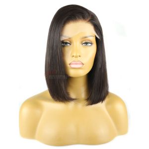 Wear&Go 5X5'' HD Lace Closure C-Part BOB Style Wig Silky Straight Hair [BOB41]