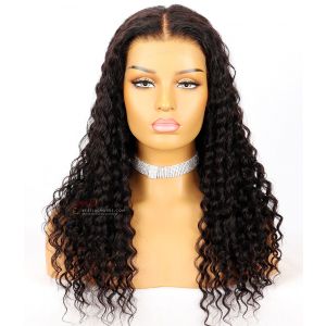 Skin Melted HD Lace New Clean Hairline 13x6 Lace Frontal Wig Deep Wave Hair[HD07] 