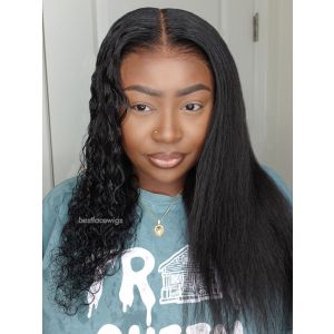 Skin Melted HD Lace New Clean Hairline 13x6 Lace Frontal Wig 2 Wigs in 1 [HD01] 