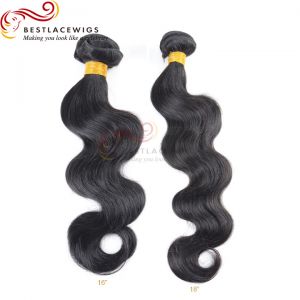 2Pcs/Lot Virgin Indian Hair Weaves Body Wave [BS091]