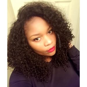 Big Curly Hair Brazilian Virgin Hair Glueless Lace Wigs [GSW156]