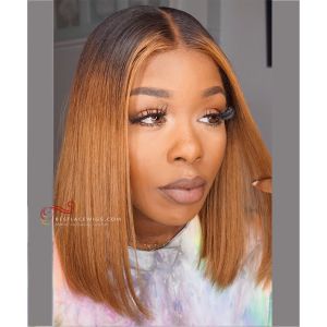 Pre-Plucked BOB Lace Front Wig Brazilian Virgin Hair [BOB041]