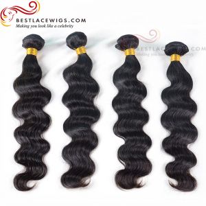 4 Bundles Virgin Brazilain Hair Weaves Body Wave Hair Extensions [BS065]