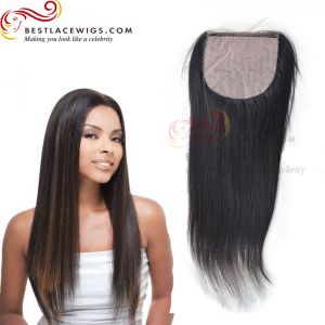 Yaki Indian Remy Hair Silk Base Closure [STC02]