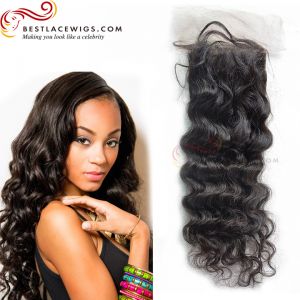 Deep Wave Virgin Brazilian Hair Lace Closure [TCB14]