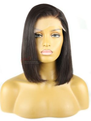 Wear&Go 5X5'' HD Lace Closure C-Part BOB Style Wig Silky Straight Hair [BOB41]