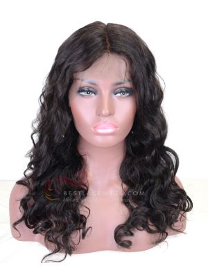 Indian Remy Hair Glueless Full Lace Wigs Body Wave [GSW123]