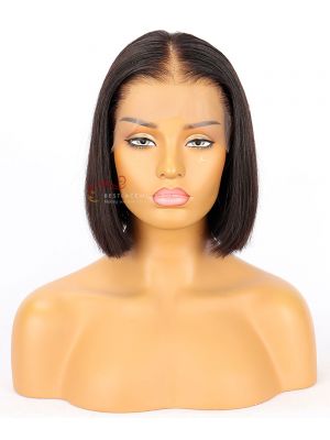 Clean Hairline 180% Density Silky Straight BOB Lace Front Wig [BOB21] 