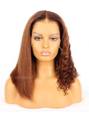 Skin Melted HD Lace New Clean Hairline Ombre 13x6 Lace Frontal Wig 2 Wigs in 1 [HD06] 