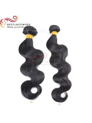 2Pcs/Lot Virgin Indian Hair Weaves Body Wave [BS091]