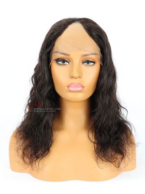  14in Body Wave Brazilian Virgin Hair U-Part Wigs[CWS56]
