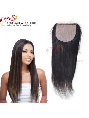 Yaki Indian Remy Hair Silk Base Closure [STC02]