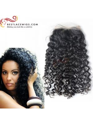 Water Wave Brazilian Virgin Hair Lace Closure [TCB15]