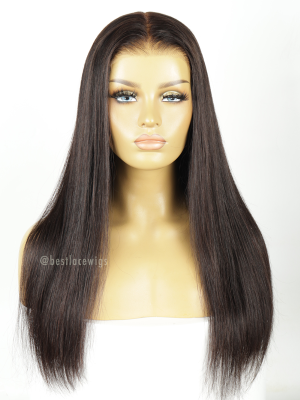 Real Glueless Wear&Go 9X6 HD Lace Wig Silky Straight Hair [PCW01]