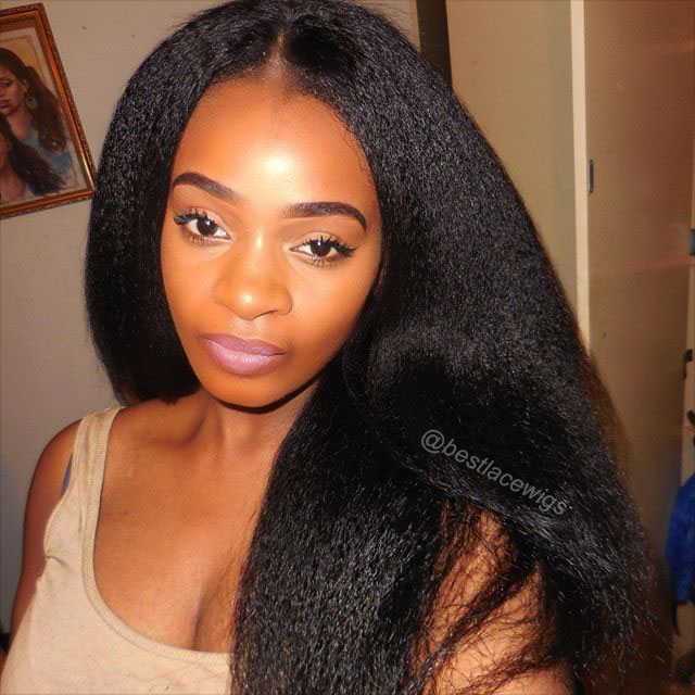 Kinky Straight Indian Virgin Hair Lace Closure Www Bestlacewigs Com